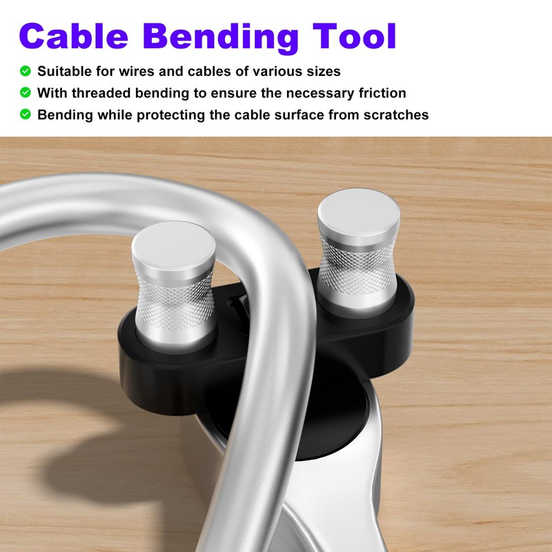 Cable Bending Tool/Wire Benders for Most 1/2 Inch Ratchet Connection