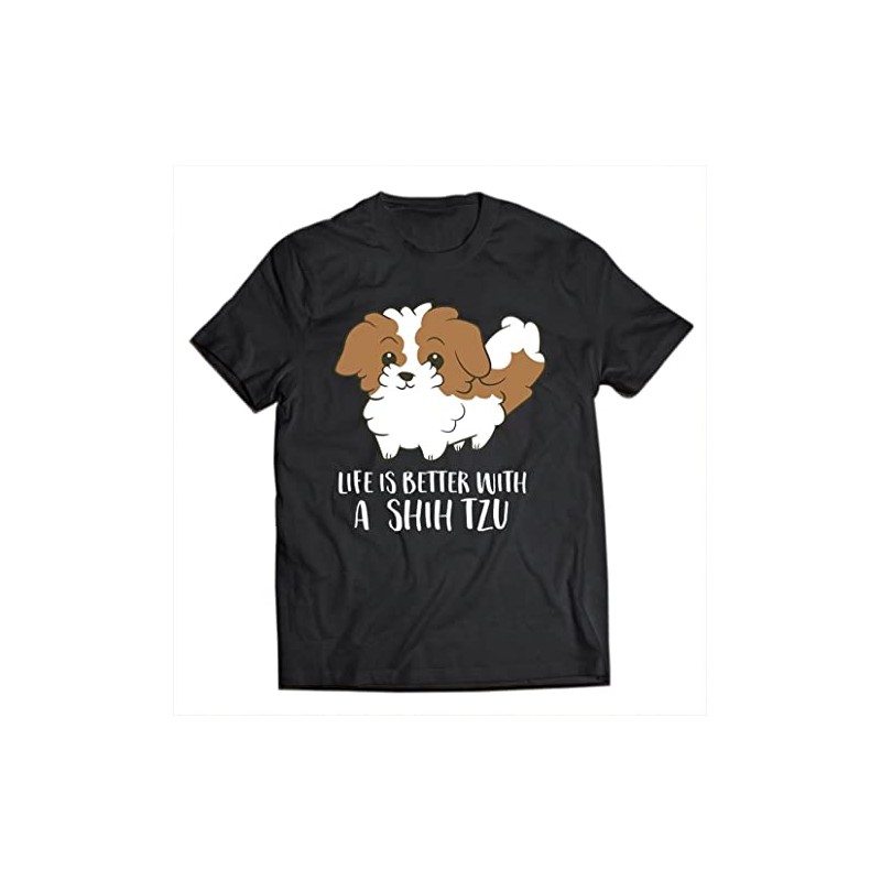 keoStore Cute Shih Tzu Dog Owner Gift Life is Better