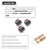 DEEKOOL Upgraded 88848 Gas Grill Burner Knobs, Compatible with Weber