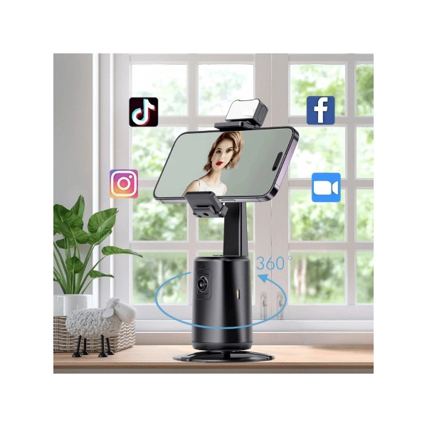 For Apple Auto Face Tracking Holder for Video Recor 360°