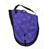 AJ Tack English Padded Saddle Carrier - Purple
