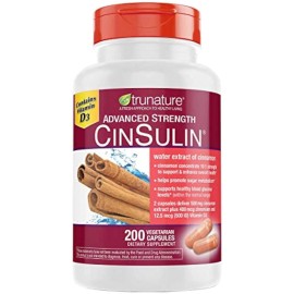 TruNature Advanced Strength Cinulina Canela, Vitamina D3 Canela 500 Mg,