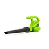 Greenworks 7 Amp 160 MPH/150 CFM Single Speed Electric Blower,