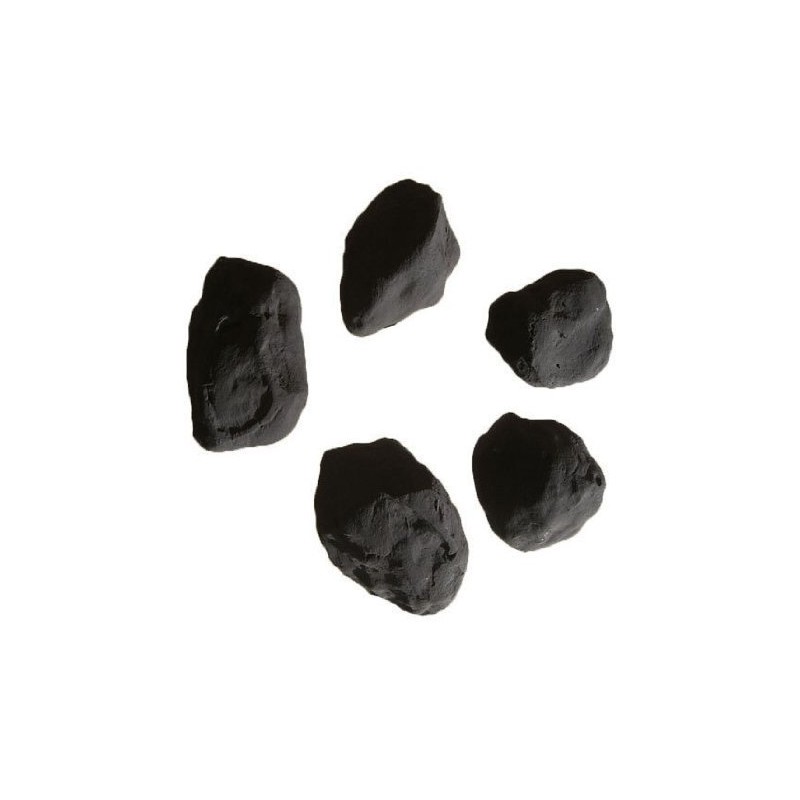 10 GAS FIRE CAST COALS REPLACEMENTS/LONG LASTING RCF/BIO BY COALS