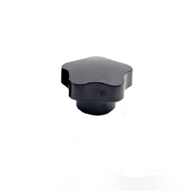 Star Knob Grip M6 Diameter Female Thread Clamping Knobs Handle Tightening Screw Black