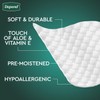 Depend XL Disposable Washcloths for Adults, 8 Flip-Top Packs, 42