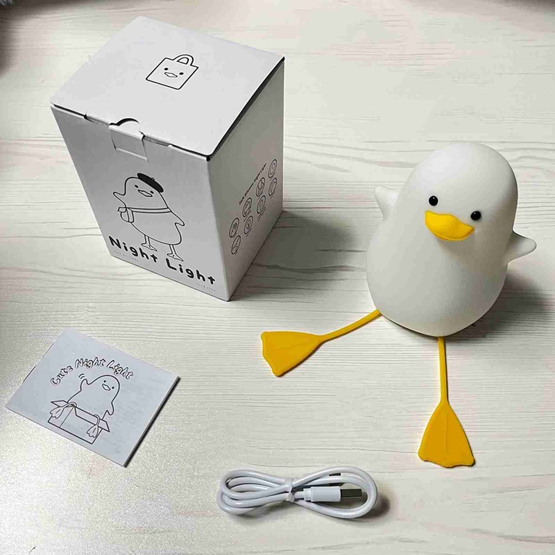 Kids Night Light 2800K 2 Level Brightness 20min Timer 1200mAh