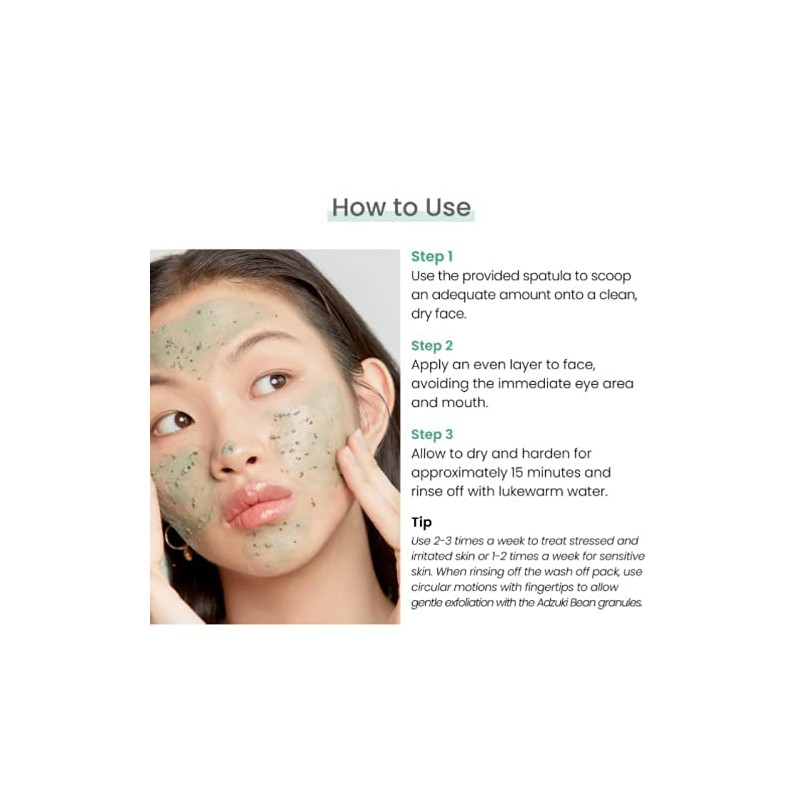 Axis-Y: Mugwort Pore Clarifying Wash Off Pack 100 ml
