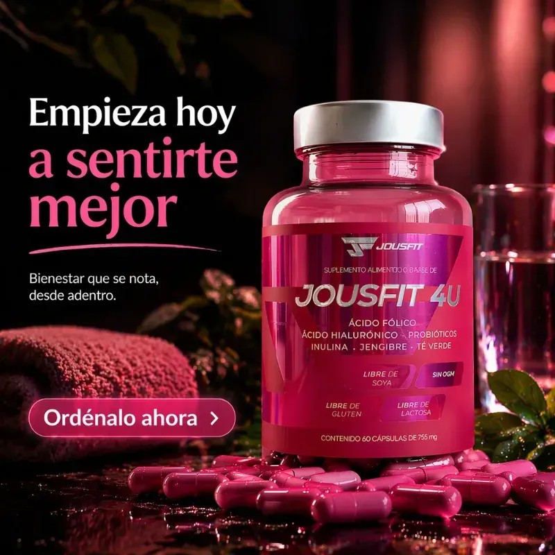 Cápsulas Compuestas De Ácido Fólico Y Probióticos Jousfit 4