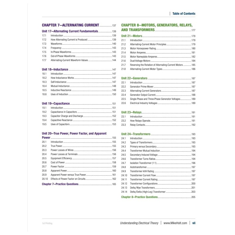 Mike Holt's Understanding Electrical Theory for NEC Applications Textbook
