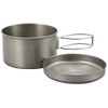 Captain Stagg (CAPTAIN STAG) Barbecue for Pot Dish Titanium Mount