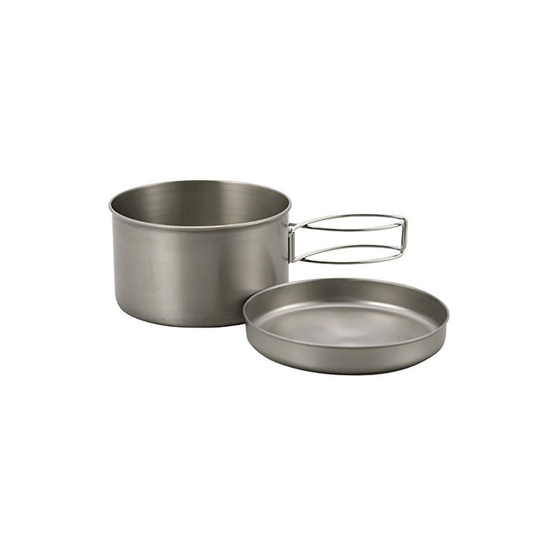 Captain Stagg (CAPTAIN STAG) Barbecue for Pot Dish Titanium Mount
