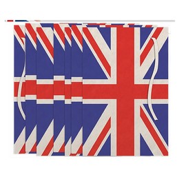 Electoys Union Jack Bunting 3.6m | Party Decorations British Flag Bunting UK | Union Jack Flags Outdoor Buntings England Flag Festival Flags Great Britain Decoration Party Decorations Coronation