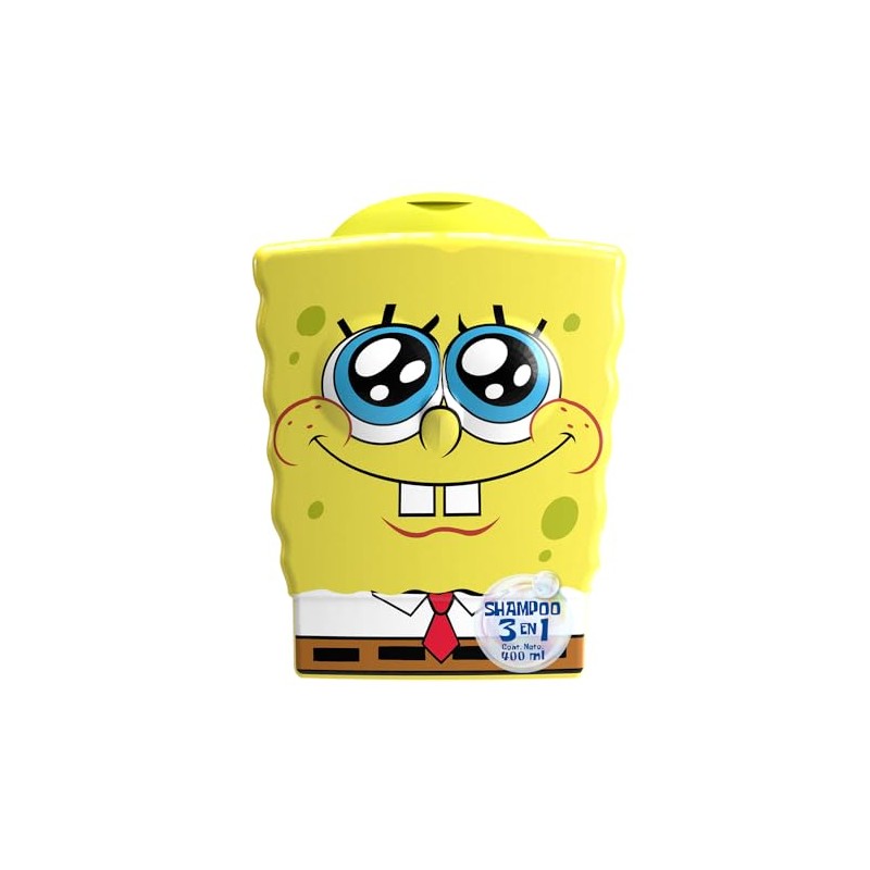 BLUMEN KIDS SHAMPOO 3 EN 1 BOB ESPONJA PINA 400ml