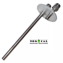 NorCal Brewing Solutions Jaybird WIDE MOUTH CANNING JAR DISTILLING THUMPER - NPT Connections