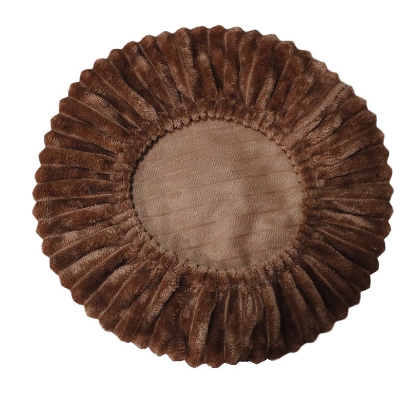 Shukii Stool Covers - 2 Pack Soft Slipcovers with Elastic