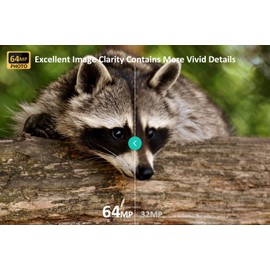 Meidase 2 Pack Trail Camera P70, 64MP 1296p, No-Glow IR Night Vision, Motion Activated, Waterproof, Game Camera