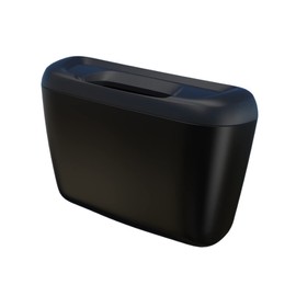 CIYODO Car Door Side Garbage Bin Multi-function Portable Auto Trash Can for Vehicles Easy to Store Waste Black for Organizing Rubbish during Road Trips