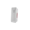 White Surface-Mounted Fire Extinguisher Cabinet with Pull-Panel for 10 lb.