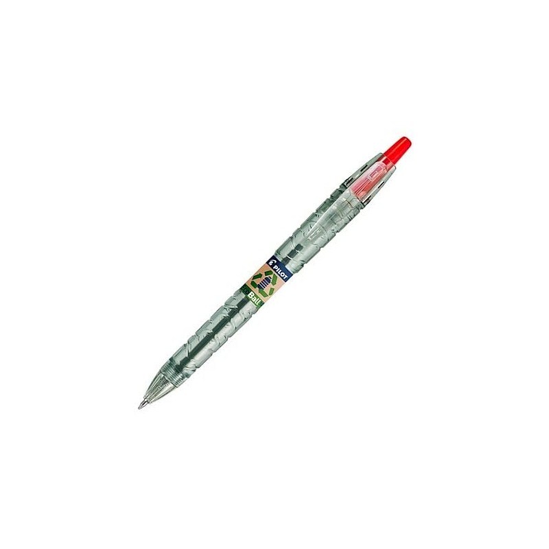 Pilot B2P Ecoball 10 Ballpoint Pen - Red