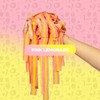 Sour Strips Sour Candy Belts, Pink Lemonade, Resealable Candy Bags,