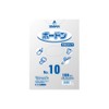 Shimojima 006763210 OPP Bag, Bourdon #20 No.10, With Holes, Transparent,