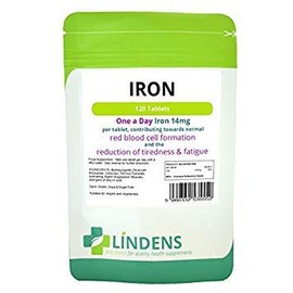 Iron 14mg 1 A Day 3-Pack 300 Tablets Iron Ferrous Fumarate Quality Supplement