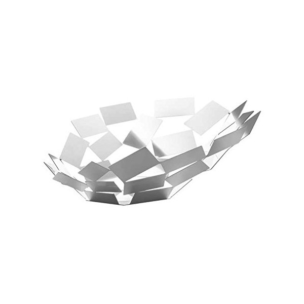 Alessi MT03 W Grey Basket for Serving – Baskets for