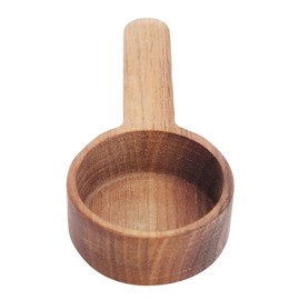 Nikou Kaffeelöffel Holz Messlöffel Größe Optionaler Küchensuppenlöffel(Short handle 8g)