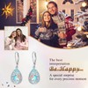 Alphm Hummingbird Moonstone Earrings 925 Sterling Silver