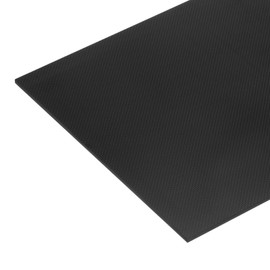 QUARKZMAN Carbon Fibre Sheets 240 x 240 x 1.5 mm Glossy 3K Carbon Fibre Sheet Surface Pultruded Flat Carbon Fibre Board Plain Weave Panel Plate for Kites RC Plane