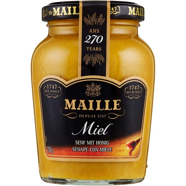 Maille Miel Dijon Mostaza (230 g) – Paquete de 2