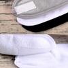 3 diademas Whaline en blanco, negro y gris de 25