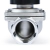 U.S. Solid 1-1/2" Solenoid Valve - 12V DC Stainless Steel