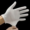 Lopsity 12PCS White Cotton Gloves for Women Men,for Inspection Jewelry