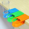 Calayu Drink Holder Clip, Multifunctional Bottle Holder, Portable Table, Desk,