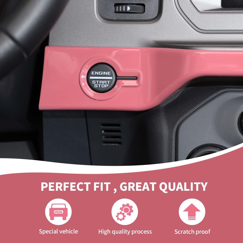 RAZPOY for Bronco Dash Panel Cover, Center Console Dashboard Trim