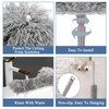 Microfiber Feather Duster, Extendable Cobweb Duster with 100 inches Extension