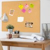 Briwooody Large Bulletin Board Felt Cork Boards for Wall Frameless