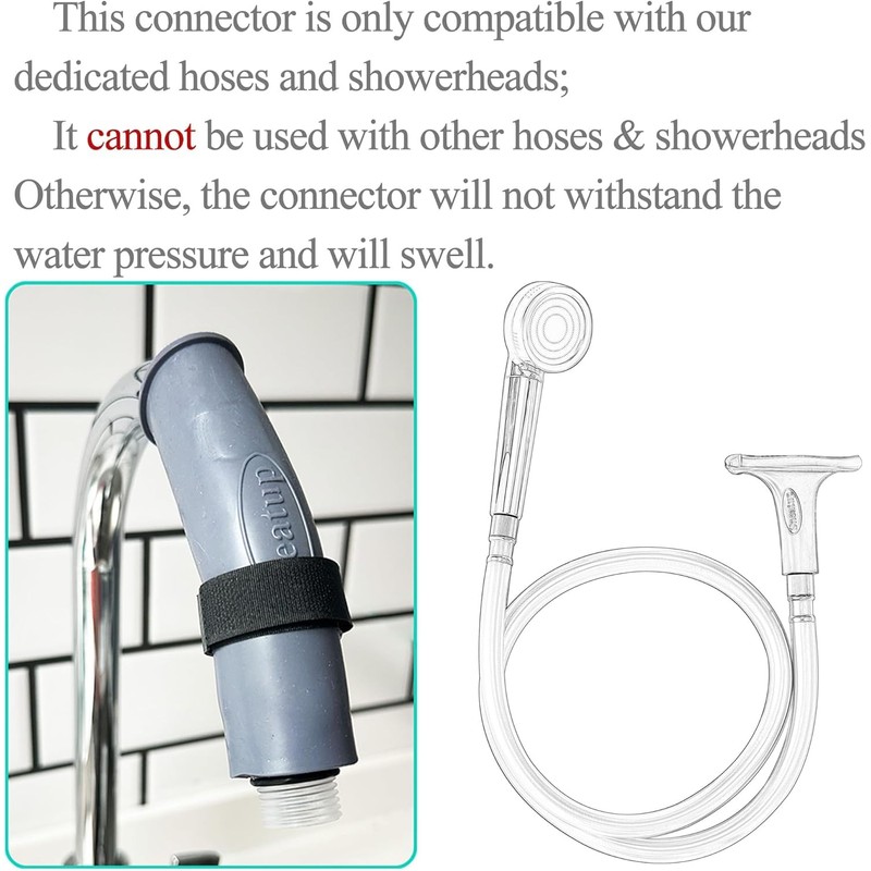 Sneatup Universal Adapter (2pcs) only compatible with Dedicated Hose &