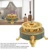 Trinket Incense Burner with Lid Handcraft Antique Polished Process for