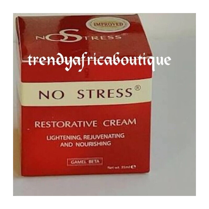 No Stress Restorative Face Cream. Lightening Face Cream👌 Super EFFECTIVE