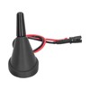 1.2in Car Roof Antenna Short Aerial with 3 Thread Adapters