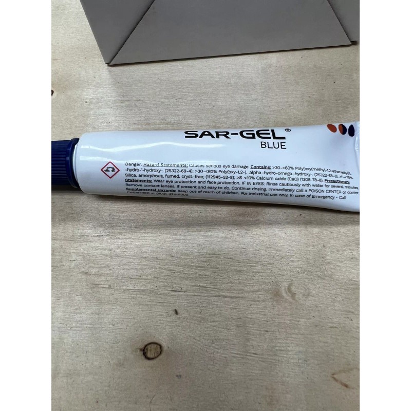 Sargel SAR-GEL BLUE 1oz. WATER/PHASE SEPARATION INDICATING PASTE.