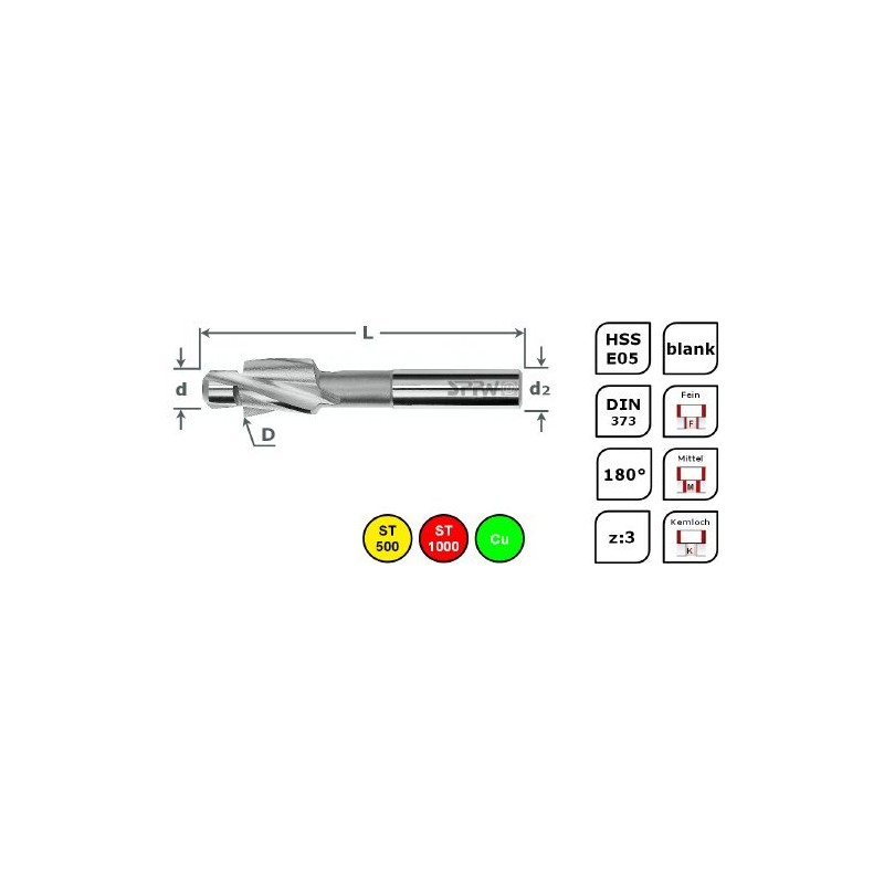 Sppw 36704 Spotfacer E05 180 ° DIN373