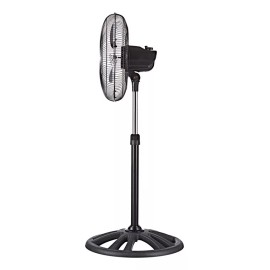 Z-fan Ventilador Pedestal Piso Z-fan My-3388 16puLG Mytek Cantidad de aspas 3 Estructura Negro Aspas Plateado Diámetro 16 " Frecuencia 60Hz Material de las aspas Metal
