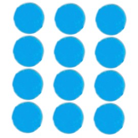 NOLITOY 12pcs Reusable Round Gel Ice Packs for Therapy Convenient Household Injury Portable Compress for Daily Use Compact