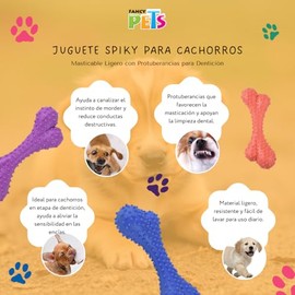 Fancy Pets Juguete de Caucho Spiky para Perro En Forma De Pollo Tamao Chico                                                                           