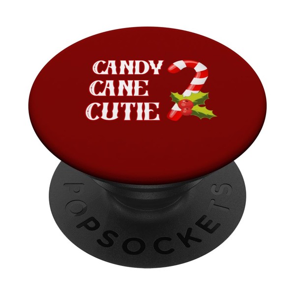 Candy Cane Cutie Funny Christmas Stocking Stuffer Holiday PopSockets Standard