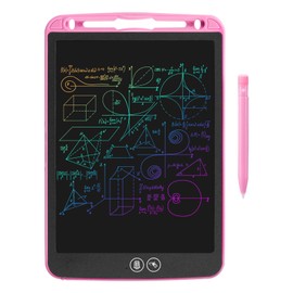 LCD Writing Tablet 8.5 Inch Doodle Drawing Pad Handwriting Multiple Colorful Board with Magnetic Stylus for Toddler Kids Office Educational and Learning Toy Gifts for 3-6 Years Old Boy and Girls Children's Day Partial Erasing